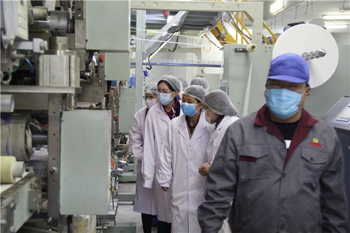 生活用纸委员会秘书处走访北京倍舒特卫生巾生产厂家，推动卫生费透明化进程